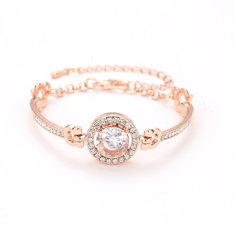 Female rhinestone bracelet