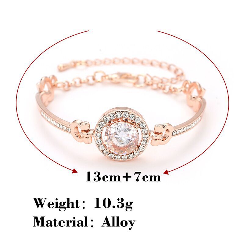 Female rhinestone bracelet