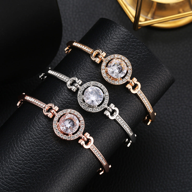 Female rhinestone bracelet