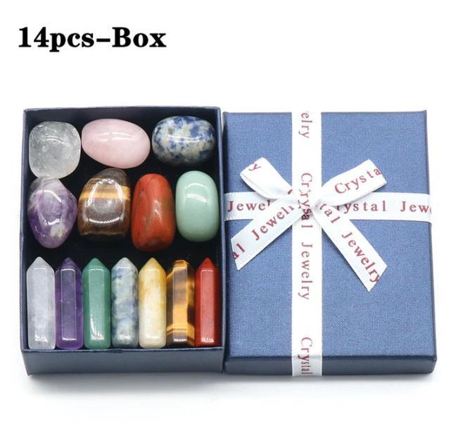 KIT Pedras Energéticas de 7 Chakras