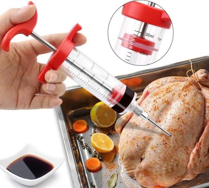 Syringe Pro™ - Tempere carnes em segundos